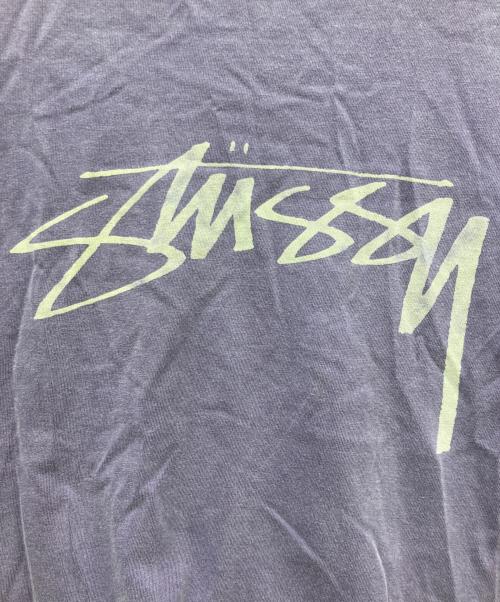 stussy（ステューシー）stussy (ステューシー) 半袖Tシャツ パープル サイズ:Lの古着・服飾アイテム