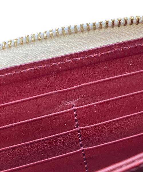 unkown（アンノウン）unkown (アンノウン) ラウンドファスナー長財布 ホワイトの古着・服飾アイテム