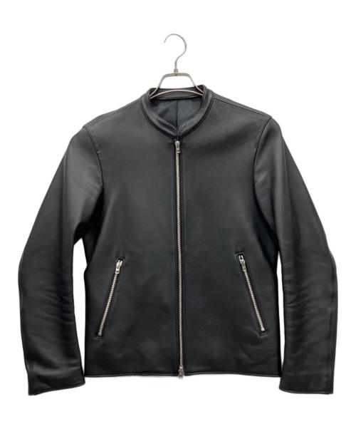 LIDnM（リドム）LIDnM (リドム) ラムレザージャケット ブラック サイズ:Mの古着・服飾アイテム