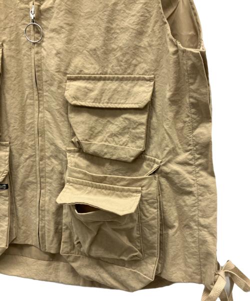 Toironier（トワロニエ）Toironier (トワロニエ) Lace Up Vest カーキ サイズ:FREEの古着・服飾アイテム