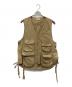 Toironier（トワロニエ）の古着「Lace Up Vest」｜カーキ