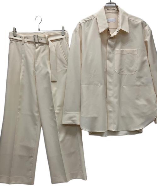 RYO TAKASHIMA（リョウタカシマ）RYO TAKASHIMA (リョウタカシマ) セットアップ アイボリー サイズ:Lの古着・服飾アイテム