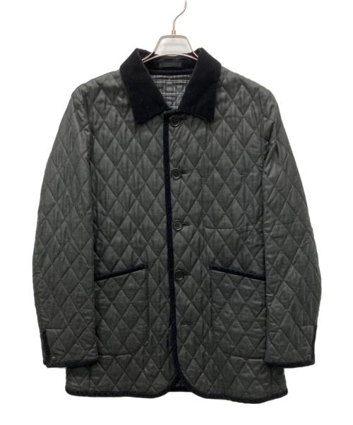 BURBERRY BLACK LABEL（バーバリーブラックレーベル）BURBERRY BLACK LABEL (バーバリーブラックレーベル) キルティングジャケット ブラック サイズ:LLの古着・服飾アイテム
