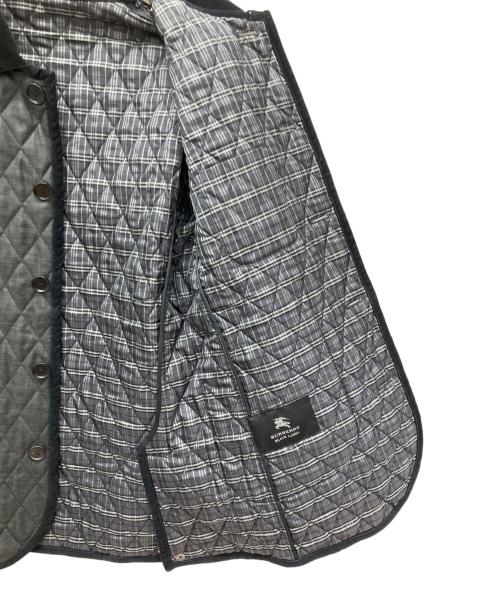 BURBERRY BLACK LABEL（バーバリーブラックレーベル）BURBERRY BLACK LABEL (バーバリーブラックレーベル) キルティングジャケット ブラック サイズ:LLの古着・服飾アイテム