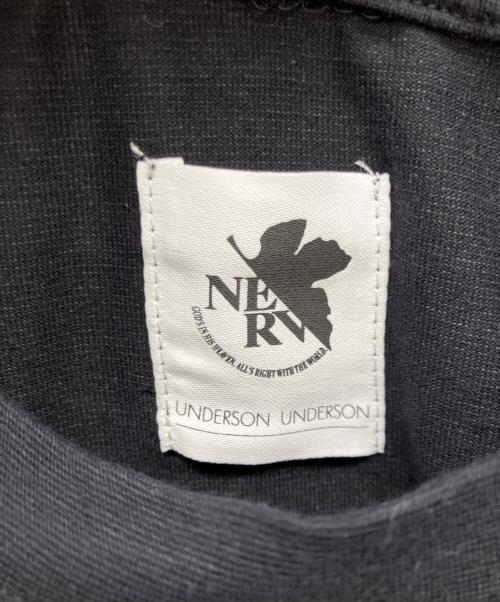 UNDERSON UNDERSON（アンダーソンアンダーソン）UNDERSON UNDERSON (アンダーソンアンダーソン) 長袖カットソー ブラック サイズ:Mの古着・服飾アイテム