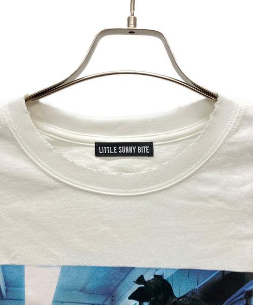 little sunny bite（リトルサニーバイト）little sunny bite (リトルサニーバイト) STRANGER THINGS (ストレンジャーシングス) 半袖カットソー ホワイト サイズ:Mの古着・服飾アイテム