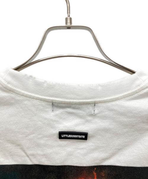 little sunny bite（リトルサニーバイト）little sunny bite (リトルサニーバイト) STRANGER THINGS (ストレンジャーシングス) 半袖カットソー ホワイト サイズ:Mの古着・服飾アイテム