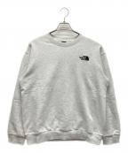 THE NORTH FACEザ ノース フェイス）の古着「スウェット」｜ライトグレー