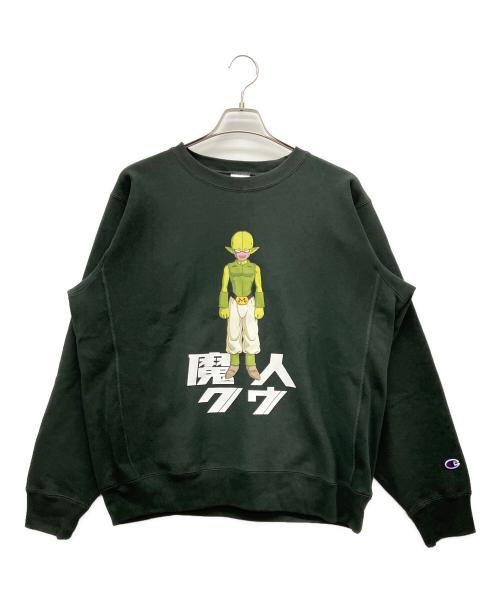 Champion REVERSE WEAVE（チャンピオン リバース ウィーブ）Champion REVERSE WEAVE (チャンピオン リバース ウィーブ) スウェット グリーン サイズ:Mの古着・服飾アイテム