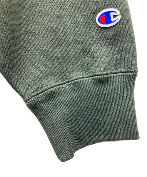 Champion REVERSE WEAVE（チャンピオン リバース ウィーブ）Champion REVERSE WEAVE (チャンピオン リバース ウィーブ) スウェット グリーン サイズ:Mの古着・服飾アイテム