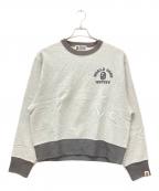 A BATHING APE×moussyアベイシングエイプ×マウジー）の古着「スウェット」｜ライトグレー