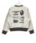 A BATHING APE (アベイシングエイプ) moussy (マウジー) スウェット ライトグレー サイズ:FREE：19000円