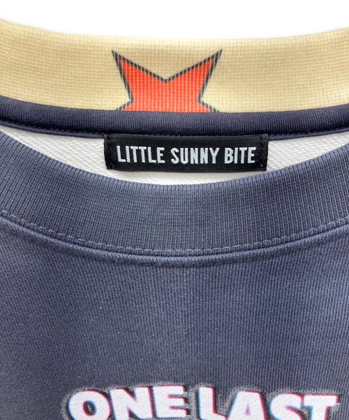 little sunny bite（リトルサニーバイト）little sunny bite (リトルサニーバイト) STRANGER THINGS (ストレンジャーシングス) スウェット グレー×イエロー サイズ:Mの古着・服飾アイテム