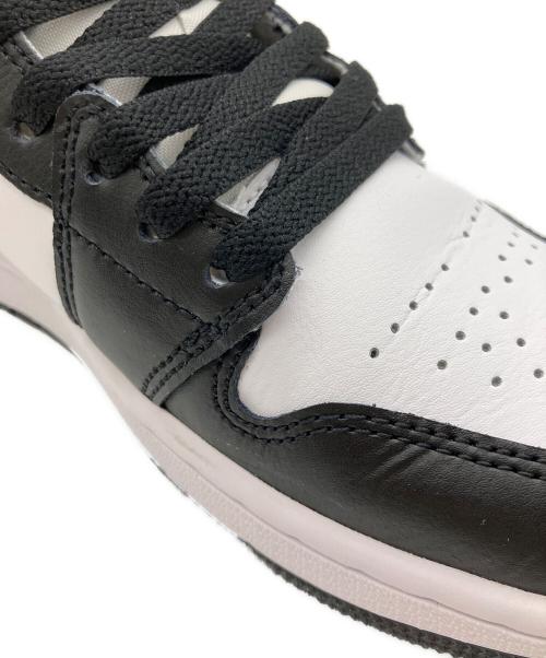 NIKE（ナイキ）NIKE (ナイキ) AIR JORDAN 1LOW ホワイト×ブラック✕ライトグリーン サイズ:25の古着・服飾アイテム