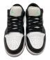 中古・古着 NIKE (ナイキ) AIR JORDAN 1LOW ホワイト×ブラック✕ライトグリーン サイズ:25：8000円