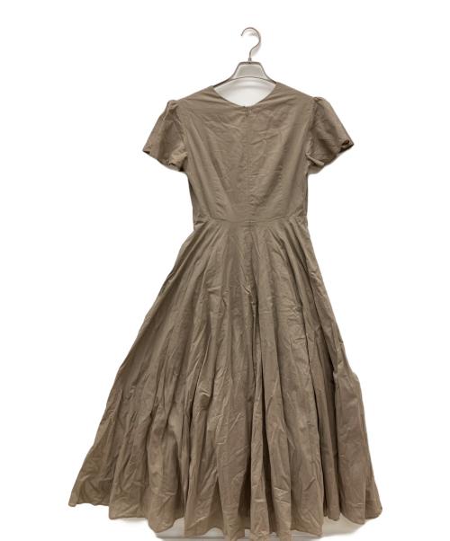 MARIHA（マリハ）MARIHA (マリハ) 半袖ワンピース ベージュ サイズ:36の古着・服飾アイテム