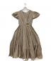 MARIHA（マリハ）の古着「半袖ワンピース」｜ベージュ