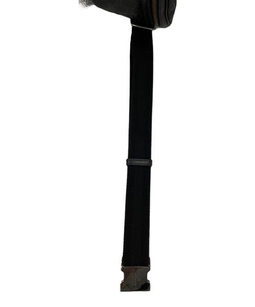 GUCCI（グッチ）GUCCI (グッチ) ウエストバッグ ブラックの古着・服飾アイテム