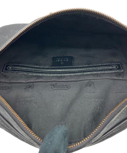 GUCCI（グッチ）GUCCI (グッチ) ウエストバッグ ブラックの古着・服飾アイテム