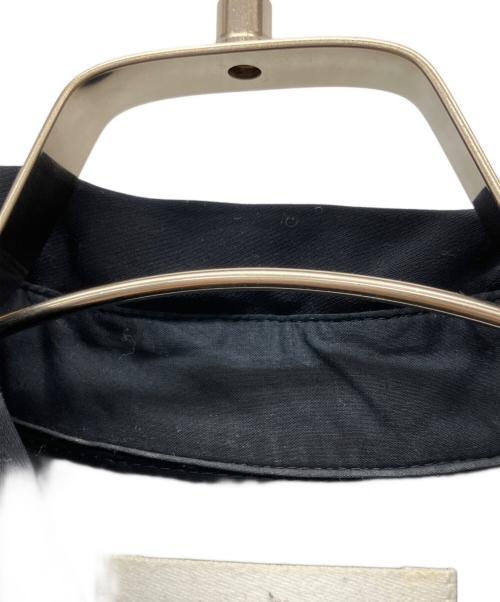 ENFOLD（エンフォルド）ENFOLD (エンフォルド) PEツイル フレア シャツドレス ネイビー サイズ:38の古着・服飾アイテム