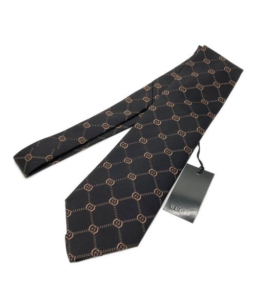 GUCCI（グッチ）GUCCI (グッチ) ネクタイ ブラック サイズ:- 未使用品の古着・服飾アイテム