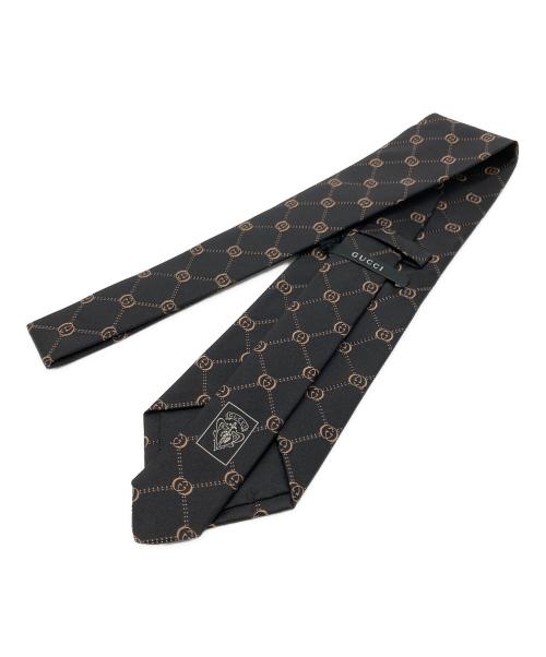 GUCCI（グッチ）GUCCI (グッチ) ネクタイ ブラック サイズ:- 未使用品の古着・服飾アイテム