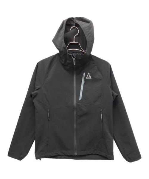 ROGER EGGER（ロジャーエーガー）ROGER EGGER (ロジャーエーガー) フーデッドジャケット ブラック サイズ:S 未使用品の古着・服飾アイテム