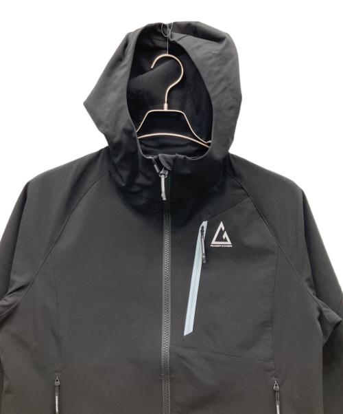 ROGER EGGER（ロジャーエーガー）ROGER EGGER (ロジャーエーガー) フーデッドジャケット ブラック サイズ:S 未使用品の古着・服飾アイテム