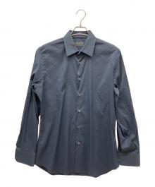 PRADA（プラダ）の古着「長袖シャツ」｜ネイビー