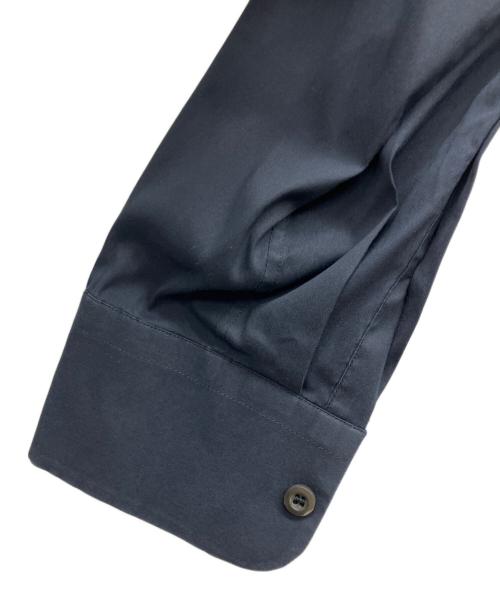 PRADA（プラダ）PRADA (プラダ) 長袖シャツ ネイビー サイズ:41/16の古着・服飾アイテム