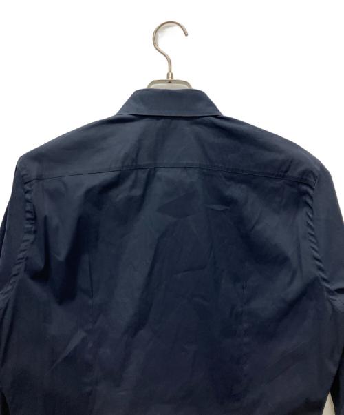PRADA（プラダ）PRADA (プラダ) 長袖シャツ ネイビー サイズ:41/16の古着・服飾アイテム