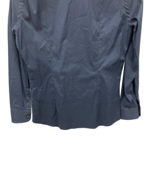 PRADA（プラダ）PRADA (プラダ) 長袖シャツ ネイビー サイズ:41/16の古着・服飾アイテム