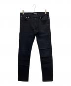 DIOR HOMMEディオール オム）の古着「Dior ATELIER SLIM17.5 デニムパンツ」｜ブラック