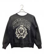 SAINT MICHAEL×Denim Tearsセントマイケル×デニムティアーズ）の古着「クルーネックスウェット」｜ブラック