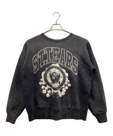 SAINT MICHAEL×Denim Tears（セントマイケル×デニムティアーズ）の古着「クルーネックスウェット」｜ブラック