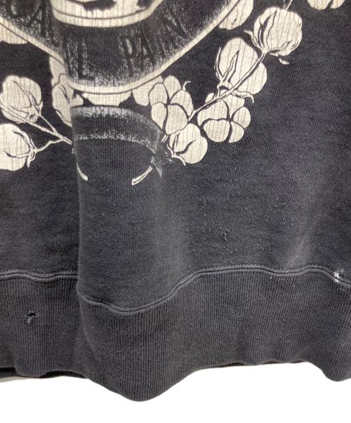 SAINT MICHAEL（セントマイケル）SAINT MICHAEL (セントマイケル) Denim Tears (デニムティアーズ) クルーネックスウェット ブラック サイズ:Mの古着・服飾アイテム