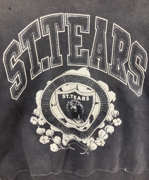 SAINT MICHAEL（セントマイケル）SAINT MICHAEL (セントマイケル) Denim Tears (デニムティアーズ) クルーネックスウェット ブラック サイズ:Mの古着・服飾アイテム