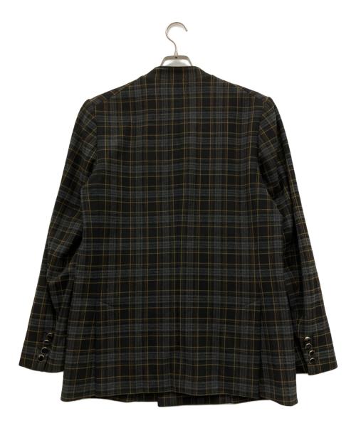 TACASI（タキャシ）TACASI (タキャシ) ダブルセットアップスーツ グレー×イエロー サイズ:46の古着・服飾アイテム