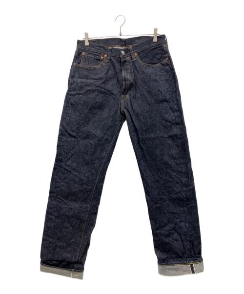 WAREHOUSE（ウエアハウス）WAREHOUSE (ウエアハウス) ボタンフライデニムパンツ インディゴ サイズ:33の古着・服飾アイテム