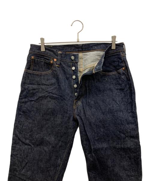 WAREHOUSE（ウエアハウス）WAREHOUSE (ウエアハウス) ボタンフライデニムパンツ インディゴ サイズ:33の古着・服飾アイテム