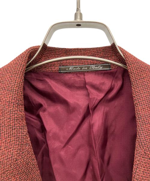 FENDI（フェンディ）FENDI (フェンディ) テーラードジャケット レッド サイズ:不明の古着・服飾アイテム