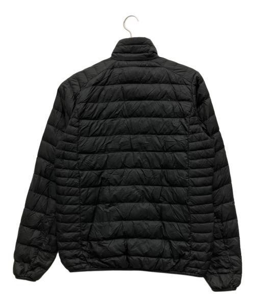 HAGLOFS（ホグロフス）HAGLOFS (ホグロフス) ダウンジャケット ブラック サイズ:Mの古着・服飾アイテム
