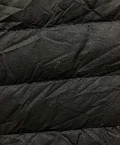 HAGLOFS（ホグロフス）HAGLOFS (ホグロフス) ダウンジャケット ブラック サイズ:Mの古着・服飾アイテム