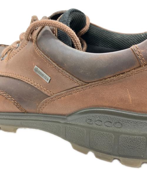 ECCO（エコー）ECCO (エコー) ゴアテックスシューズ ブラウン サイズ:42の古着・服飾アイテム
