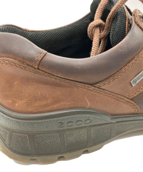 ECCO（エコー）ECCO (エコー) ゴアテックスシューズ ブラウン サイズ:42の古着・服飾アイテム