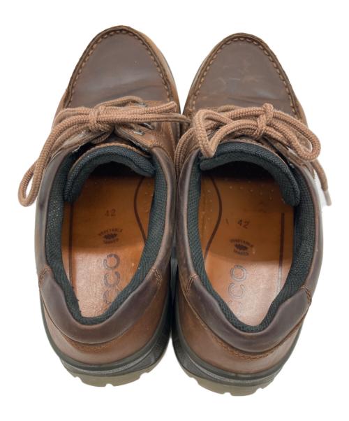 ECCO（エコー）ECCO (エコー) ゴアテックスシューズ ブラウン サイズ:42の古着・服飾アイテム