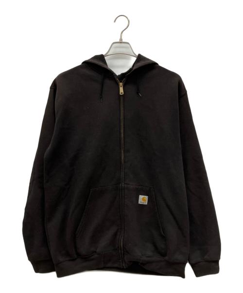 CarHartt（カーハート）CarHartt (カーハート) ジップパーカー ブラック サイズ:Lの古着・服飾アイテム