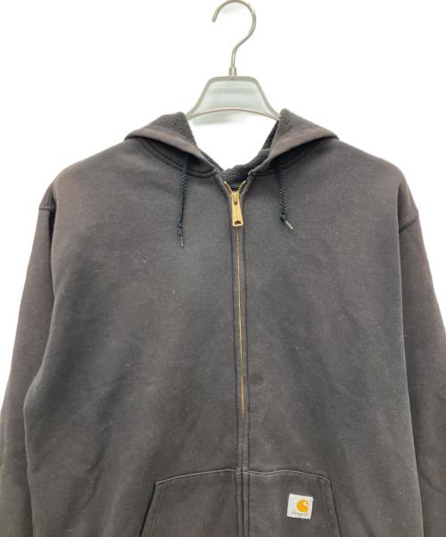 CarHartt（カーハート）CarHartt (カーハート) ジップパーカー ブラック サイズ:Lの古着・服飾アイテム