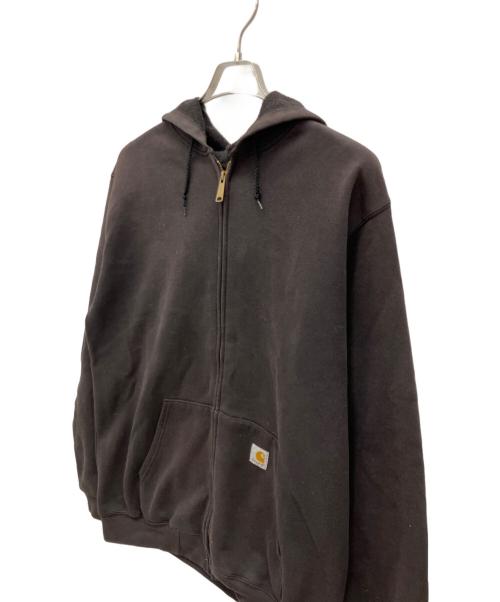 CarHartt（カーハート）CarHartt (カーハート) ジップパーカー ブラック サイズ:Lの古着・服飾アイテム