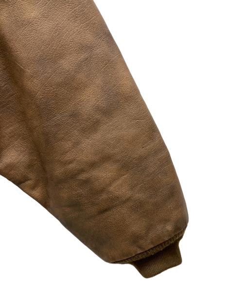 MAC HOPE（マックホープ）MAC HOPE (マックホープ) レザージャケット ブラウン サイズ:Mの古着・服飾アイテム